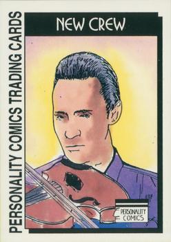 1992 Personality Comics New Crew #25 Brent Spiner Front