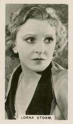 1935 Peter Jackson Famous Film Stars #6 Lorna Storm Front
