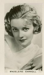1935 Peter Jackson Famous Film Stars #19 Madeleine Carroll Front
