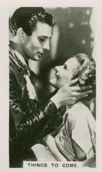 1936 Peter Jackson Famous Film Scenes #10 Derrick de Marney / Ann Todd Front