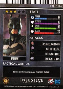2021 Raw Thrills Injustice Arcade: Gods Among Us Series 3 #32 Batman Back
