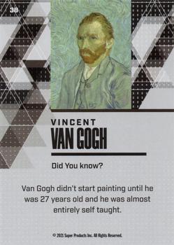 2021 Pieces of the Past Historical Edition #38 Vincent Van Gogh Back