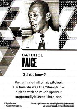 2021 Pieces of the Past Historical Edition #SP2 Satchel Paige Back