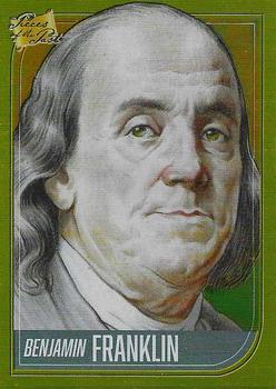 2021 Pieces of the Past Historical Edition - Gold #7 Benjamin Franklin Front