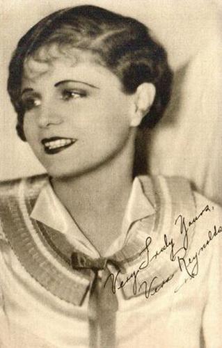 1928 Blatz Gum Favorite Screen Stars #2 Vera Reynolds Front