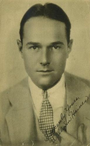 1928 Blatz Gum Favorite Screen Stars #3 William Haines Front