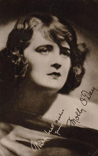 1928 Blatz Gum Favorite Screen Stars #14 Molly O'Day Front