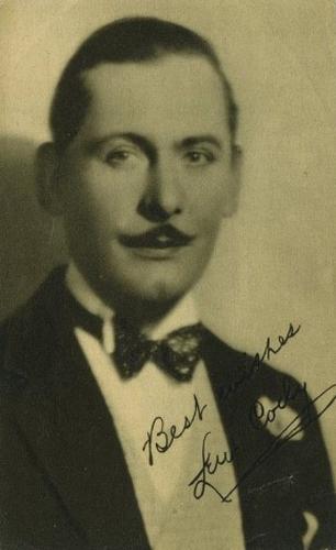 1928 Blatz Gum Favorite Screen Stars #18 Lew Cody Front