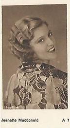 1930-39 Bravour Bilder #A7 Jeanette Macdonald Front