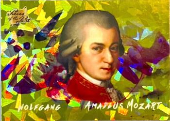 2021 Pieces of the Past Historical Edition - Colorways Cracked Ice Gold #88 Wolfgang Amadeus Mozart Front