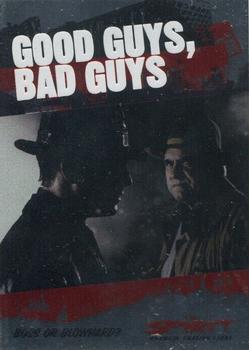 2008 Inkworks The Spirit - Good Guys Bad Guys #GB1 Boss Or Blowhard Front