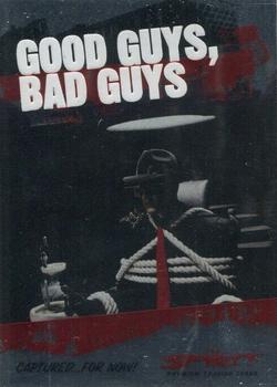 2008 Inkworks The Spirit - Good Guys Bad Guys #GB4 Captured?For Now Front