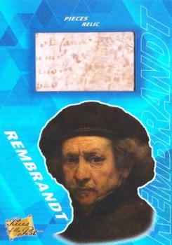 2021 Pieces of the Past Historical Edition - Relic #289 Rembrandt Front