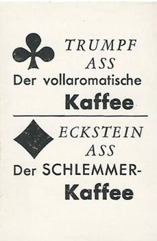 1935 Trumpf Coffee Film Stars #2 Hans Albers Back