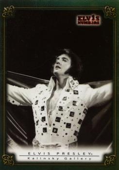 2008 Press Pass Elvis by the Numbers - George Kalinsky Gallery Acetate #KT-1 Elvis Presley Front