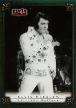 2008 Press Pass Elvis by the Numbers - George Kalinsky Gallery Acetate #KT-2 Elvis Presley Front