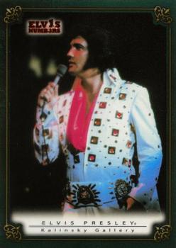 2008 Press Pass Elvis by the Numbers - George Kalinsky Gallery Acetate #KT-3 Elvis Presley Front