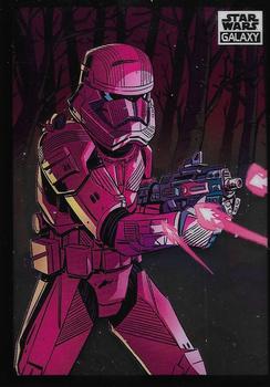 2022 Topps Chrome Star Wars Galaxy #84 Sith Trooper Front