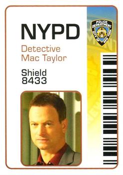 2005 Strictly Ink CSI New York - ID Badges #NNO Detective Mac Taylor Front