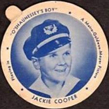 1935 Dixie Cup Lids Movie Stars (F5-1) #NNO Jackie Cooper Front
