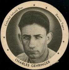 1937 Dixie Cup Lids Movie Stars (F5-3) #NNO Charles Gehringer Front