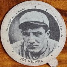 1937 Dixie Cup Lids Movie Stars (F5-3) #NNO Joe Medwick Front