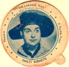 1944 Dixie Cup Lids Movie Stars (F5-10) #NNO Smiley Burnette Front