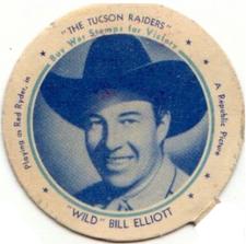 1944 Dixie Cup Lids Movie Stars (F5-10) #NNO Bill Elliott Front