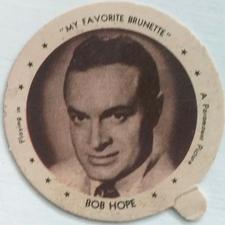 1947 Dixie Cup Lids Movie Stars (F5-13) #NNO Bob Hope Front