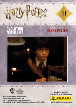 2021 Panini Harry Potter Evolution #11 Harry Potter Back