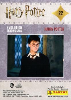 2021 Panini Harry Potter Evolution #22 Harry Potter Back