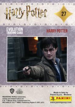 2021 Panini Harry Potter Evolution #27 Harry Potter Back