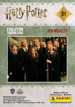 2021 Panini Harry Potter Evolution #31 Ron Weasley Back