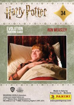 2021 Panini Harry Potter Evolution #34 Ron Weasley Back