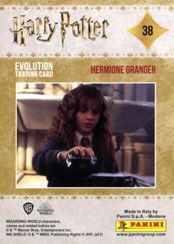 2021 Panini Harry Potter Evolution #38 Hermione Granger Back