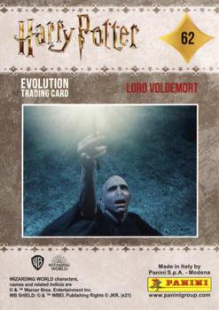 2021 Panini Harry Potter Evolution #62 Lord Voldemort Back