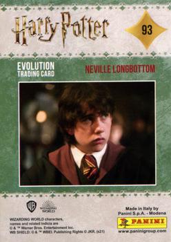2021 Panini Harry Potter Evolution #93 Neville Longbottom Back