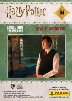 2021 Panini Harry Potter Evolution #94 Neville Longbottom Back