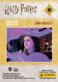 2021 Panini Harry Potter Evolution - Fragmented Reality #86 Ginny Weasley Back