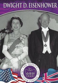 2022 Merrick Mint Queen Elizabeth II 13 Presidents #2 Dwight D. Eisenhower / Queen Elizabeth II Front