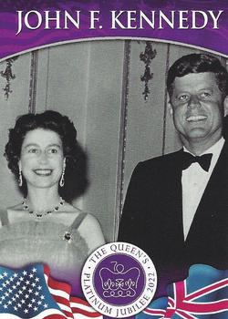 2022 Merrick Mint Queen Elizabeth II 13 Presidents #3 John F. Kennedy / Queen Elizabeth II Front