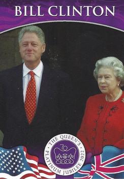 2022 Merrick Mint Queen Elizabeth II 13 Presidents #9 Bill Clinton / Queen Elizabeth II Front