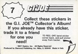 1987 Hasbro G.I. Joe #7 Bodyguard Attack Back