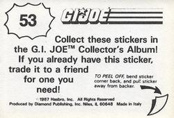 1987 Hasbro G.I. Joe #53 Cross-Country, Dial Tone, Lady Jaye and Flint Back
