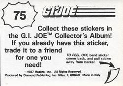 1987 Hasbro G.I. Joe #75 Cross-Country and Flint Back