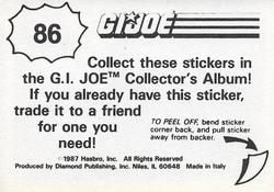 1987 Hasbro G.I. Joe #86 Dial Tone and Lady Jaye Back