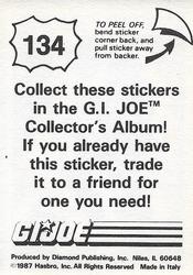1987 Hasbro G.I. Joe #134 Techno-Vipers Back