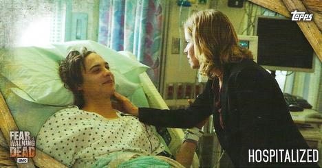 2017 Topps Widevision Fear the Walking Dead Seasons 1 & 2 #2 Hospitalized Front