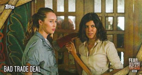 2017 Topps Widevision Fear the Walking Dead Seasons 1 & 2 #61 Bad Trade Deal Front