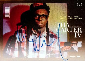 2021 Topps x Lil Wayne: Tha Carter IV 10th Anniversary - Gold Autographs #10a Outro Front